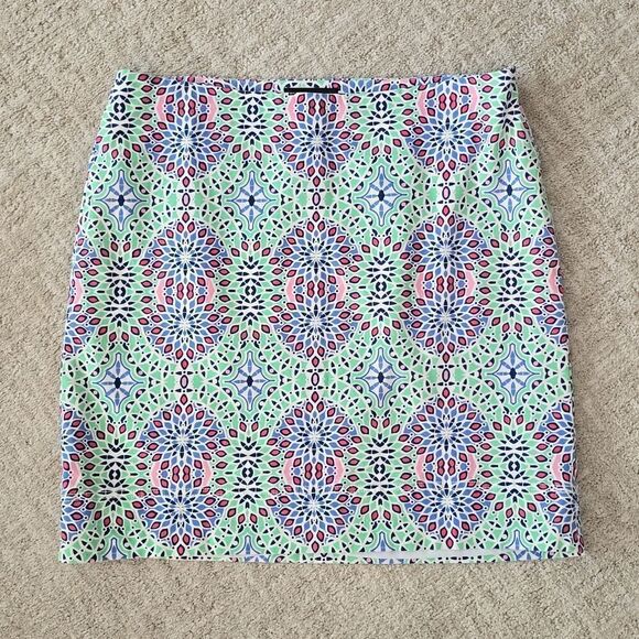 TALBOTS | Abstract Stretch Skirt - Picture 1 of 6